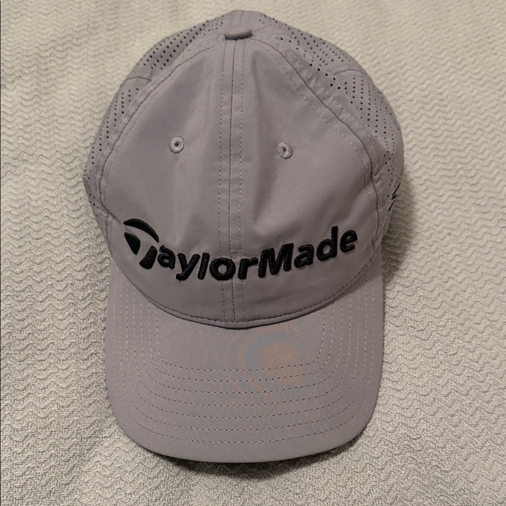 TaylorMade Light Gray Golf Hat